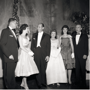 Unidentified Guests at Governor Rosellini’s 1961 Ball 